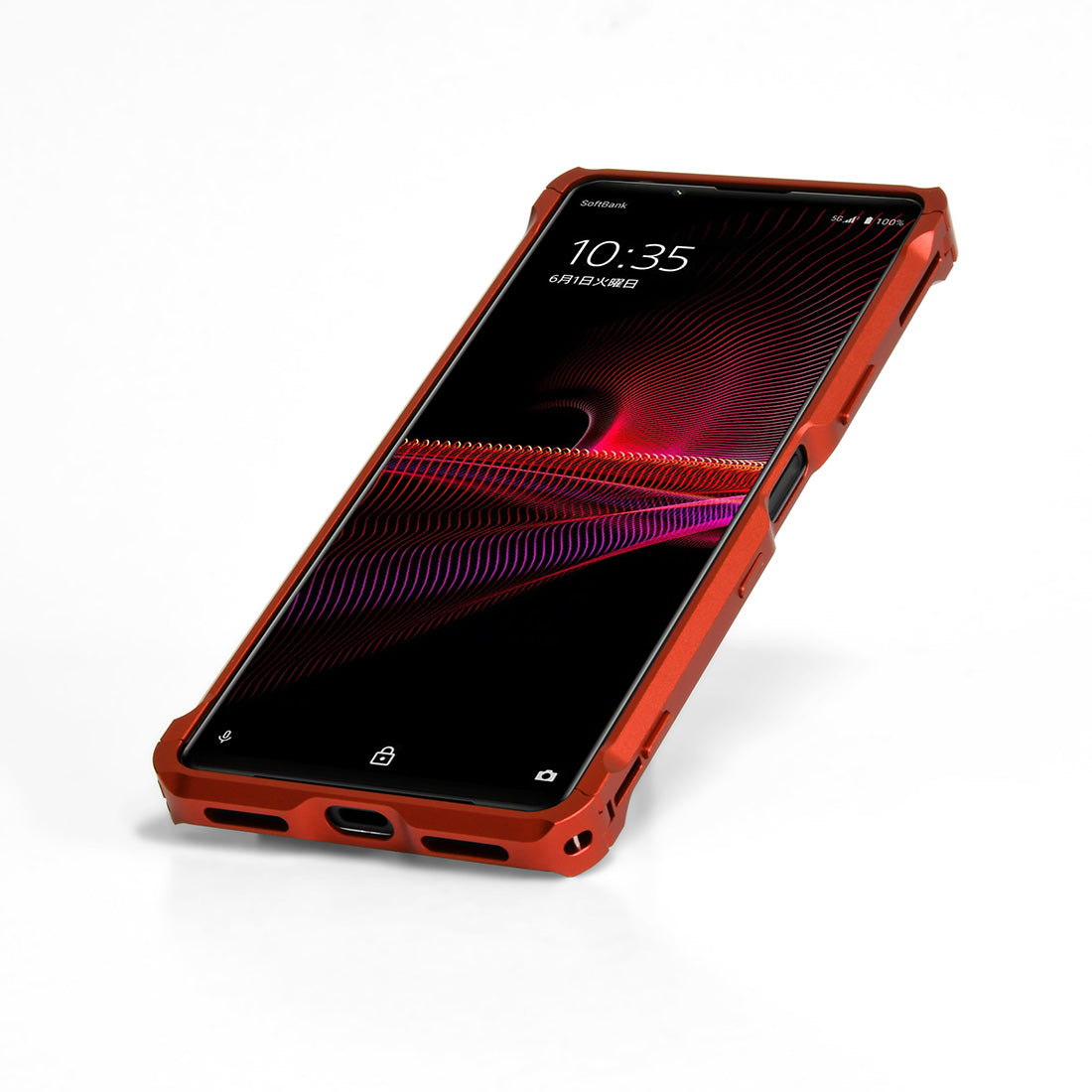 Sony Xperia 1 本体 ＋ DECASE アルミバンパー DECASE for Xperia 1 III 高精度 アルミニウムバンパー | DECASE