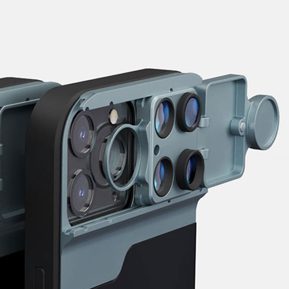 光学レンズ一体型 iPhone ケース 20倍マクロ撮影・2倍光学ズーム